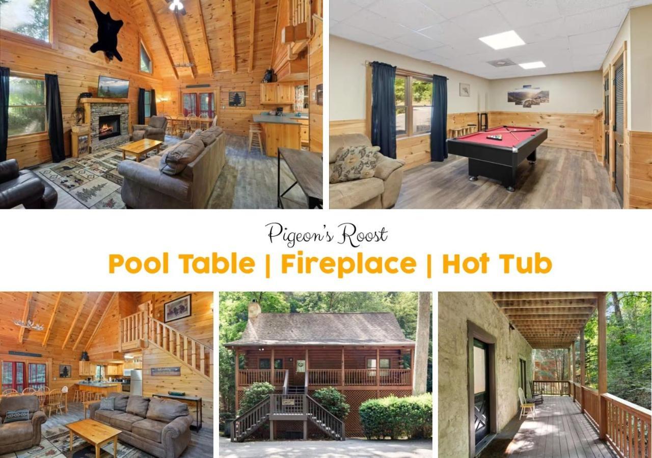 5Br Smoky Cabin Hot Tub, Games, 1 Mi To Parkway Pigeon Forge Εξωτερικό φωτογραφία
